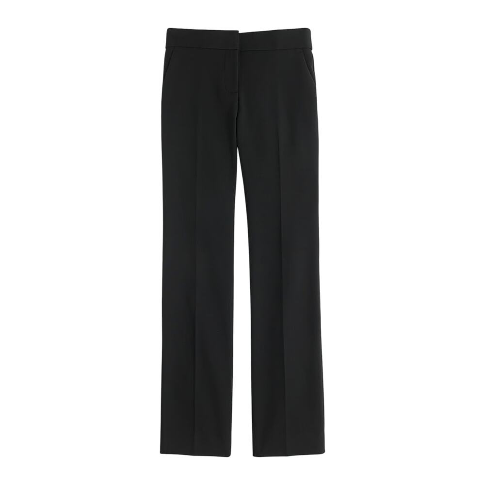 J.CREW 365 Edie Full Length Trouser in Four Season Stretch Black 00